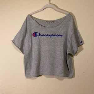 Champion gray short T-shirt